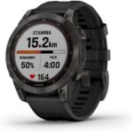 Garmin Fenix 7 Sapphire Solar GPS Watch, black AU ™ - Image 3