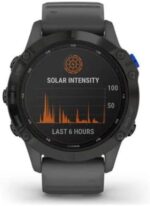 Garmin Fenix 6, Premium Multisport GPS Smartwatch, Silver With Black Band AU ™ - Image 7