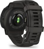 Garmin Instinct Crossover Solar Hybrid Smart Watch 45mm Solar Charger Rugged Design and Super Luminova Hands 70 Day Run Time 30 Sports GPS Cardio SpO2 Activity Tracker (Graphite) AU ™ - Image 5