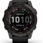 Garmin Fenix 7 Sapphire Solar GPS Watch, black AU ™