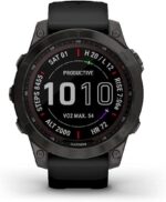 Garmin Fenix 7 Sapphire Solar GPS Watch, black AU ™