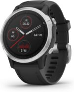 Garmin Fenix 6 Pro Solar, Premium Multisport GPS Smartwatch, Mineral Blue With Whitestone Band AU ™ - Image 46