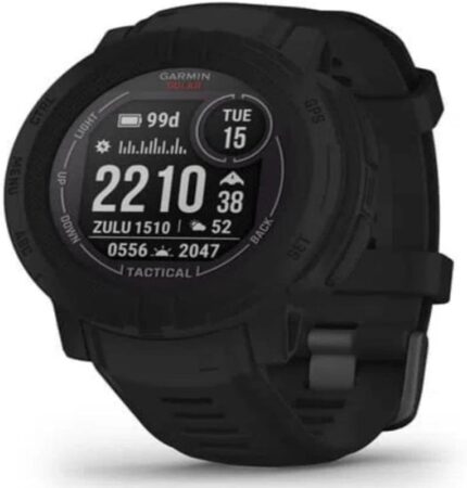 Garmin Instinct 2S, Smaller Rugged GPS Smartwatch, Built-in Sports Apps and Health Monitoring, Ultratough Design Features, Graphite AU ™