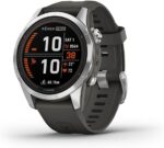 Garmin Fenix 7 Pro Solar, Glass, Slate Gray Stainless Steel with Black Silicone Band AU ™ - Image 19