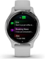 Garmin Venu 2, GPS Fitness Smartwatch, Slate Stainless Steel Bezel with Black Band AU ™ - Image 7
