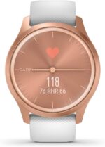 Garmin Vivomove Style, Hybrid Fitness Smartwatch, Graphite Aluminum Case with Black Pepper Woven Nylon Band Gunmetal/dark Gray 010-02240-03 AU ™ - Image 34