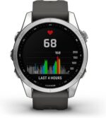 Garmin Fenix 7S, Silver with Graphite Band, Multisport GPS Watch AU ™ - Image 3