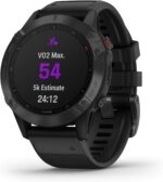 Garmin Fenix 6X Pro, Premium Multisport GPS Watch, Features Mapping, Music, Grade-Adjusted Pace Monitoring and Pulse Ox Sensors, Black with Black Band AU ™ - Image 30