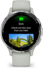 Garmin Venu 3, GPS Smartwatch, AMOLED Display, Advanced Health and Fitness Features, Up to 14 Days of Battery, Whitestone AU ™ - Image 8