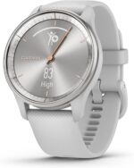 Garmin vívomove Trend, Stylish Hybrid Smartwatch, Long-Lasting Battery Life, Dynamic Watch Hands and Touchscreen Display, French Gray AU ™ - Image 2