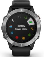 Garmin Fenix 6, Premium Multisport GPS Smartwatch, Silver With Black Band AU ™ - Image 33