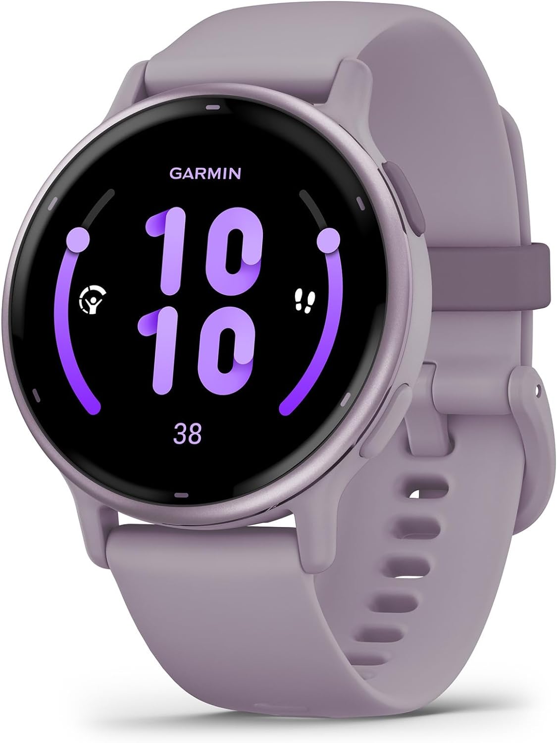 61QzxLmaUKL._AC_SL1500.jpg Garmin vívoactive 5, Health and Fitness GPS Smartwatch, AMOLED Display, Up to 11 Days of Battery, Black AU ™ - Image 1