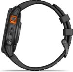 Garmin Fenix 7 Pro Solar, Glass, Slate Gray Stainless Steel with Black Silicone Band AU ™ - Image 32