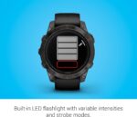 Garmin Epix Pro (Gen 2) 51mm - Slate Gray with Black Silicone Band AU ™ - Image 11