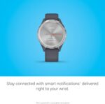 Garmin Vivomove Style, Hybrid Fitness Smartwatch, Graphite Aluminum Case with Black Pepper Woven Nylon Band Gunmetal/dark Gray 010-02240-03 AU ™ - Image 29