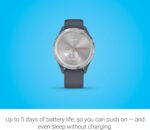 Garmin Vivomove Style, Hybrid Fitness Smartwatch, Graphite Aluminum Case with Black Pepper Woven Nylon Band Gunmetal/dark Gray 010-02240-03 AU ™ - Image 27