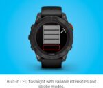 Garmin fēnix 7X Pro Solar, Multisport GPS Smartwatch, Built-in Flashlight, Solar Charging Capability, Black AU ™ - Image 49