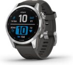 Garmin Fenix 7S, Silver with Graphite Band, Multisport GPS Watch AU ™