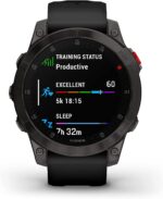 Garmin Epix Gen 2 Sapphire Multisport Premium Outdoor GPS Watch, Sapphire - Black Titanium AU ™ - Image 3