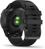 Garmin Fenix 6X Pro, Premium Multisport GPS Watch, Features Mapping, Music, Grade-Adjusted Pace Monitoring and Pulse Ox Sensors, Black with Black Band AU ™ - Image 29
