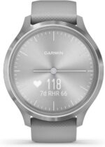 Garmin Vivomove Style, Hybrid Fitness Smartwatch, Graphite Aluminum Case with Black Pepper Woven Nylon Band Gunmetal/dark Gray 010-02240-03 AU ™ - Image 18