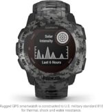 Garmin Instinct Solar, Rugged Outdoor GPS Watch, Tidal Blue AU ™ - Image 2