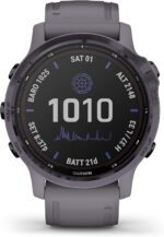 Garmin Fenix 6 Pro Solar, Premium Multisport GPS Smartwatch, Mineral Blue With Whitestone Band AU ™ - Image 40