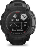 Garmin Instinct 2X Solar, Rugged GPS Smartwatch, Built-in Flashlight, Solar Charging Capability, Multi-Band GNSS, Graphite AU ™ - Image 3