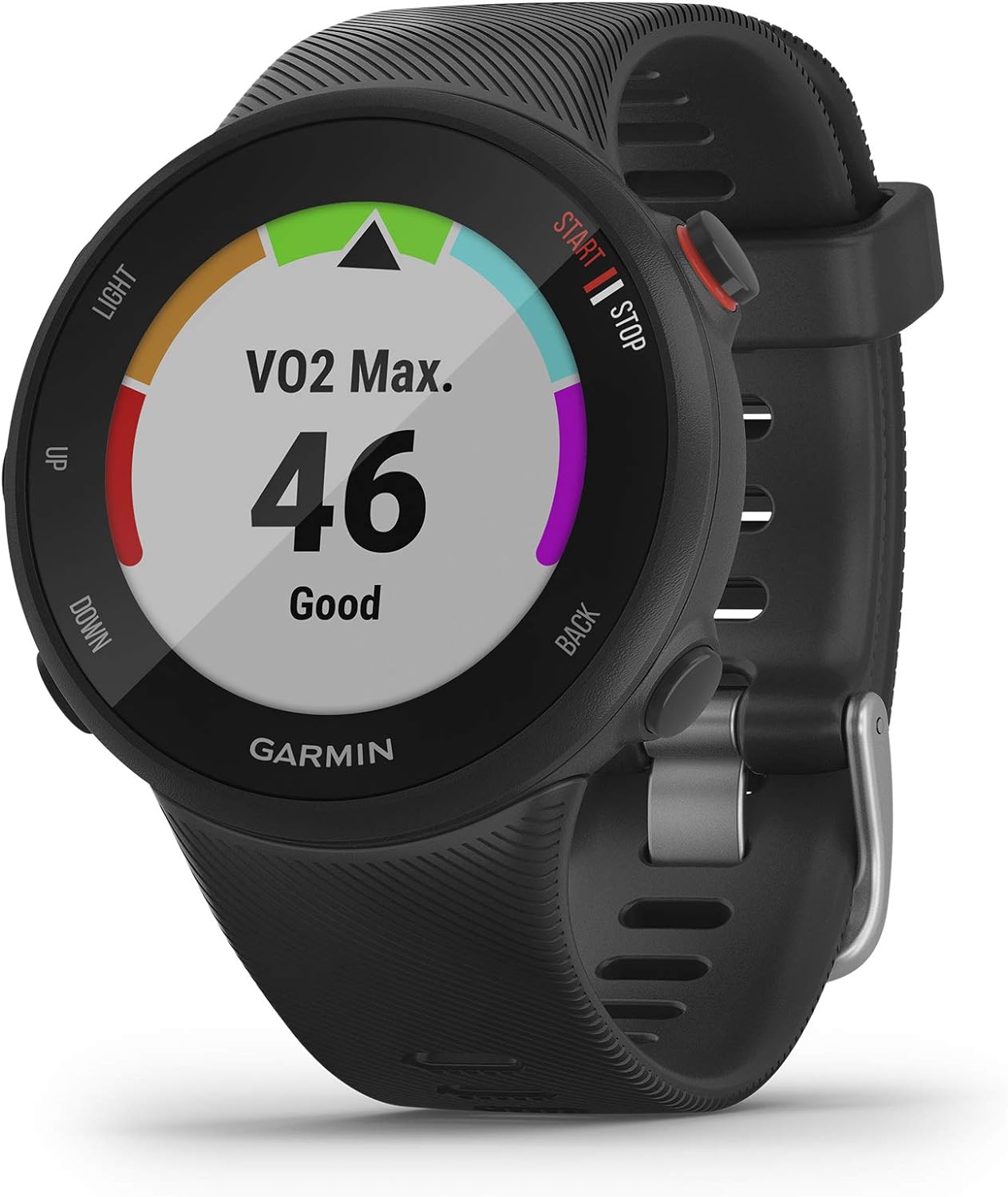 7148-NfAFqL._AC_SL1500.jpg Garmin Forerunner 45S, Smaller GPS Running Watch, White AU ™ - Image 1
