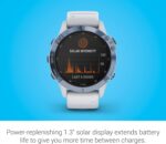 Garmin Fenix 6, Premium Multisport GPS Smartwatch, Silver With Black Band AU ™ - Image 18