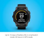 Garmin Epix Pro (Gen 2) 51mm - Slate Gray with Black Silicone Band AU ™ - Image 9