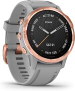 Garmin Fenix 6 Pro Solar, Premium Multisport GPS Smartwatch, Mineral Blue With Whitestone Band AU ™ - Image 11