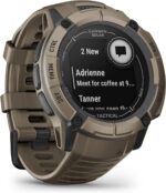 Garmin Instinct 2X Solar, Rugged GPS Smartwatch, Built-in Flashlight, Solar Charging Capability, Multi-Band GNSS, Graphite AU ™ - Image 12