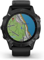 Garmin Fenix 6X Pro, Premium Multisport GPS Watch, Features Mapping, Music, Grade-Adjusted Pace Monitoring and Pulse Ox Sensors, Black with Black Band AU ™ - Image 32