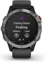 Garmin Fenix 6X Pro, Premium Multisport GPS Watch, Features Mapping, Music, Grade-Adjusted Pace Monitoring and Pulse Ox Sensors, Black with Black Band AU ™ - Image 9