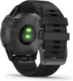 Garmin Fenix 6 Pro Solar, Premium Multisport GPS Smartwatch, Mineral Blue With Whitestone Band AU ™ - Image 39