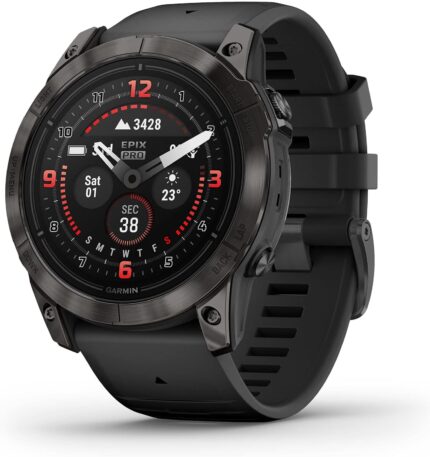 Garmin Epix Pro (Gen 2) 51mm - Slate Gray with Black Silicone Band AU ™