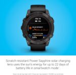 Garmin fēnix 7X Pro Solar, Multisport GPS Smartwatch, Built-in Flashlight, Solar Charging Capability, Black AU ™ - Image 35