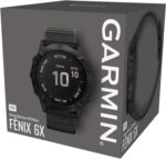 Garmin Fenix 6X Pro, Premium Multisport GPS Watch, Features Mapping, Music, Grade-Adjusted Pace Monitoring and Pulse Ox Sensors, Black with Black Band AU ™ - Image 20