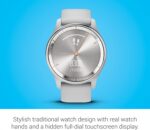 Garmin vívomove Trend, Stylish Hybrid Smartwatch, Long-Lasting Battery Life, Dynamic Watch Hands and Touchscreen Display, French Gray AU ™ - Image 3