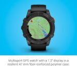 Garmin fēnix 7X Pro Solar, Multisport GPS Smartwatch, Built-in Flashlight, Solar Charging Capability, Black AU ™ - Image 48