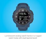 Garmin Instinct Crossover Solar, Rugged Hybrid Smartwatch with Solar Charging Capabilities, Analog Hands and Digital Display, Graphite, Adjustable AU ™ - Image 15