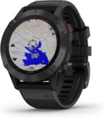 Garmin Fenix 6X Pro, Premium Multisport GPS Watch, Features Mapping, Music, Grade-Adjusted Pace Monitoring and Pulse Ox Sensors, Black with Black Band AU ™ - Image 25