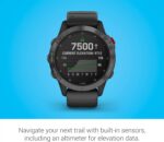 Garmin Fenix 6, Premium Multisport GPS Smartwatch, Silver With Black Band AU ™ - Image 13