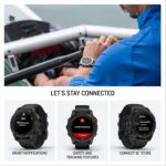 Garmin Fenix 7 Pro Solar, Glass, Slate Gray Stainless Steel with Black Silicone Band AU ™ - Image 36