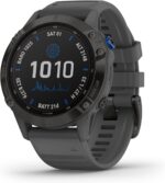 Garmin Fenix 6 Pro Solar, Premium Multisport GPS Smartwatch, Mineral Blue With Whitestone Band AU ™ - Image 17