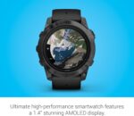 Garmin epix Pro (Gen 2) Sapphire Edition, 51mm, High Performance Smartwatch, Advanced Training Technology, Built-in Flashlight, Black AU ™ - Image 4