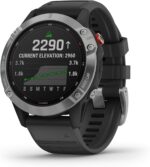Garmin Fenix 6X Pro, Premium Multisport GPS Watch, Features Mapping, Music, Grade-Adjusted Pace Monitoring and Pulse Ox Sensors, Black with Black Band AU ™ - Image 2