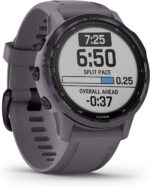 Garmin Fenix 6 Pro Solar, Premium Multisport GPS Smartwatch, Mineral Blue With Whitestone Band AU ™ - Image 42