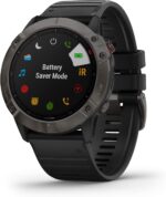 Garmin Fenix 6 Pro Solar, Premium Multisport GPS Smartwatch, Mineral Blue With Whitestone Band AU ™ - Image 30